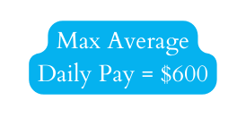 Max Average Daily Pay 600